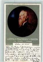 Prinzregent Luitpold 1901 AK Adel Bayern
