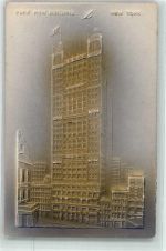 New York City Prägedruck Park Row Building