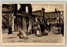 Ortelsburg Szczytno - Markt auf offener Straße