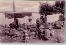 Selling the Pillow near the River Segelschiff Motiv China