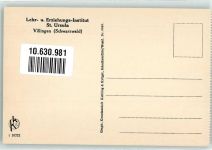 78048 W7730 Villingen -Schwenningen - Lehr- und Erziehungs-Institut St. Ursula Klassenzimmer