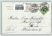 Liebespaar AK Mode 1902 Prägedruck