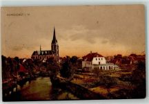 48565 W4430 Borghorst , Westf 1918 - Kirche St. Nikomedes