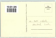 74821 W6950 Mosbach , Baden - Michael Rott-Schule Ort handschriftlich
