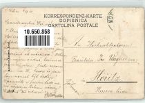 Kotor Cattaro 1908 - Obala Hafen