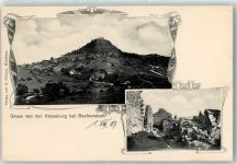 79790 W7897 Bechtersbohl 1907 - Burgruine Küssaburg