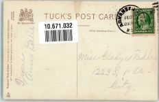 sign.Johnson J. To my Valentine Tucks and Sons Nr.114 Amor Künstlerkarte