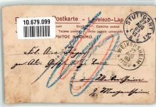 mit echt Stoff Applikation Kind mit Mütze und Feder Gamaschen Jagdhund 1903 Prägedruck