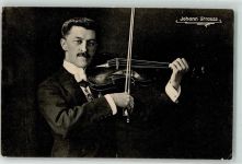 als Geiger Lichtdruck Strauss, J.