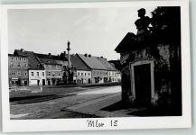 Mittelwalde Miedzylesie FOTO KEINE AK Ring mit Mariensäule