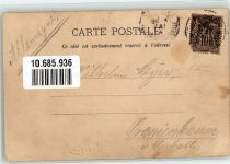 54000 Nancy 1894 Lithographie Denkmal Vorlaüfer
