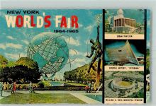 New York City Worlds Fair 1964 AK Ausstellung