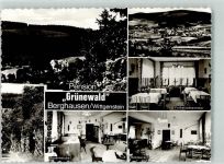57319 W5920 Berghausen , Kr Wittgenstein FOTO KEINE AK Pension Grünewald Gasthaus