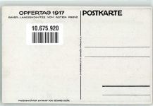 sign. Rich. Klein Opfertag Rotes Kreuz 1917 Künstlerkarte