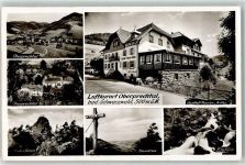 79215 W7807 Oberprechtal - Gasthaus-Pension Adler Huberfelsen Pfauenkreuz Elzfälle