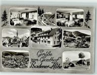 76596 W7564 Bermersbach , Murgtal - Gasthaus Badener Höhe Metz Foto