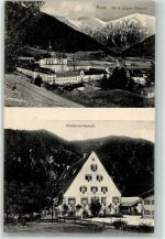 82488 W8107 Ettal - Klosterwirtschaft und Kloster
