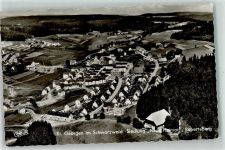 78112 W7742 St. Georgen im Schwarzwald - Siedlung Neue Heimat Rupertsberg Fliegeraufnahme