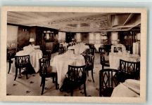 30100 Venezia Foto AK Societa di Navigazione Motorschiff Piero Foscari e Filippo Griman Salon 1. Klasse