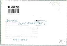 54306 W5501 Kordel FOTO KEINE AK Eifel Hotel Ort handschriftlich