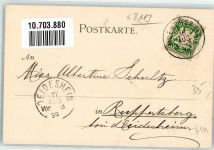 82431 W8113 Kochel a. See 1899 Lithographie sign. Deuchert, H. Kochelsee
