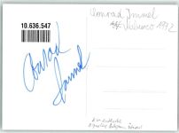 Conrad Immel in Nabucco 1972 , Oper Linz Opernsänger Autograph