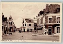 41700 Contres Foto AK Cafe de Paris Carrefour Gambetta