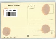 78183 W7713 Hüfingen Gebrauchsspuren Hauptstrasse Foto AK