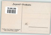 Serie XXI, 4 sign. Prof. Bartels , Im Sonnenlicht - Frau in Tracht Verlag Jugend Künstlerkarte
