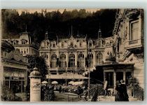 Karlovy Vary Karlsbad - Gasthaus Grand Cafe Pupp Litfaßsäule