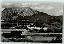 8962 Gröbming Foto AK Gasthaus Michaelerberghaus mit Pool Oldtimer VW Käfer