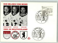 Die Helden vom Mond Deutschland Berlin 13.10.1969 Raumfahrt Sonderstempel