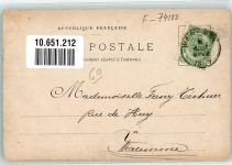 74500 Evian-les-Bains 1903 Gebrauchsspuren Segelboot