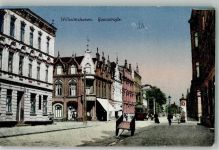 26382 W2940 Wilhelmshaven - Roonstraße Litfaßsäule Straßenbahn
