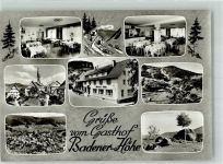 76596 W7564 Bermersbach , Murgtal - Gasthaus Pension zur Badener Höhe