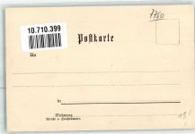 W7750 Insel Mainau Schloss Biese, K. 1899 Lithographie / Künstlerkarte