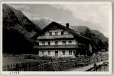 6105 Leutasch 1944 Foto AK Pension Sonnenhof
