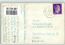 6105 Leutasch 1944 Foto AK Pension Sonnenhof