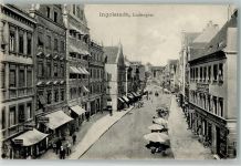 W8070 Ingolstadt , Donau Ludwigstrasse WK I 1906