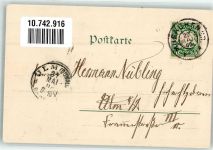 80331 W8000 Schwabing 1902 Foto AK Prostest. Kirche