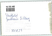 31079 W3226 Westfeld b Alfeld, Leine FOTO KEINE AK Gasthaus Silberg Ort handschriftlich