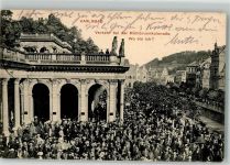 Karlovy Vary Karlsbad Verkehr bei der Colonade Wo bin ich? Rätsel 1927