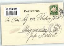 84028 W8300 Landshut , Isar 1900 Foto AK Adelskorrespondenz Burg Trausnitz