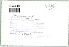23999 O2401 Timmendorf FOTO KEINE AK Hotel Flora Kegelbahn Ort handschriftlich