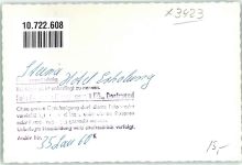 37441 W3423 Steina , Südharz FOTO KEINE AK Hotel Erholung Ort handschriftlich
