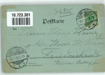 07427 O6825 Schwarzburg 1899 - Mondschein
