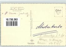 34513 W3544 Waldeck , Hess Foto AK Cafe Pension Haus am Hoppern