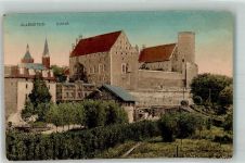 Allenstein Olsztyn 1915 Foto AK Schloss