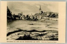 95100 W8672 Selb Künstlerkarte Blick von der Pfaffenleithe 1840 Orginal nach Ritter Historischer Verein Selb