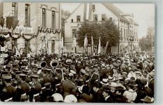 Schlesiertreffen in Schlesien Musikkorps Motiv Polen Foto AK